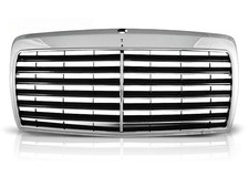 Sportgrill Frontgrill chrom f&uuml;r Mercedes W124 E-KLasse 01.1985-04.1993