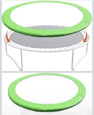 Outdoor Trampoline Green Safety Pad Cover 15  
