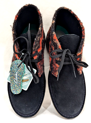 NWT Clarks Bushacre 3 Aztec Black Red Wool Suede Chukka Boot Men\'s 9 Clarks Bushacre 3 Chukka Boots Wool Suede Men main image 4