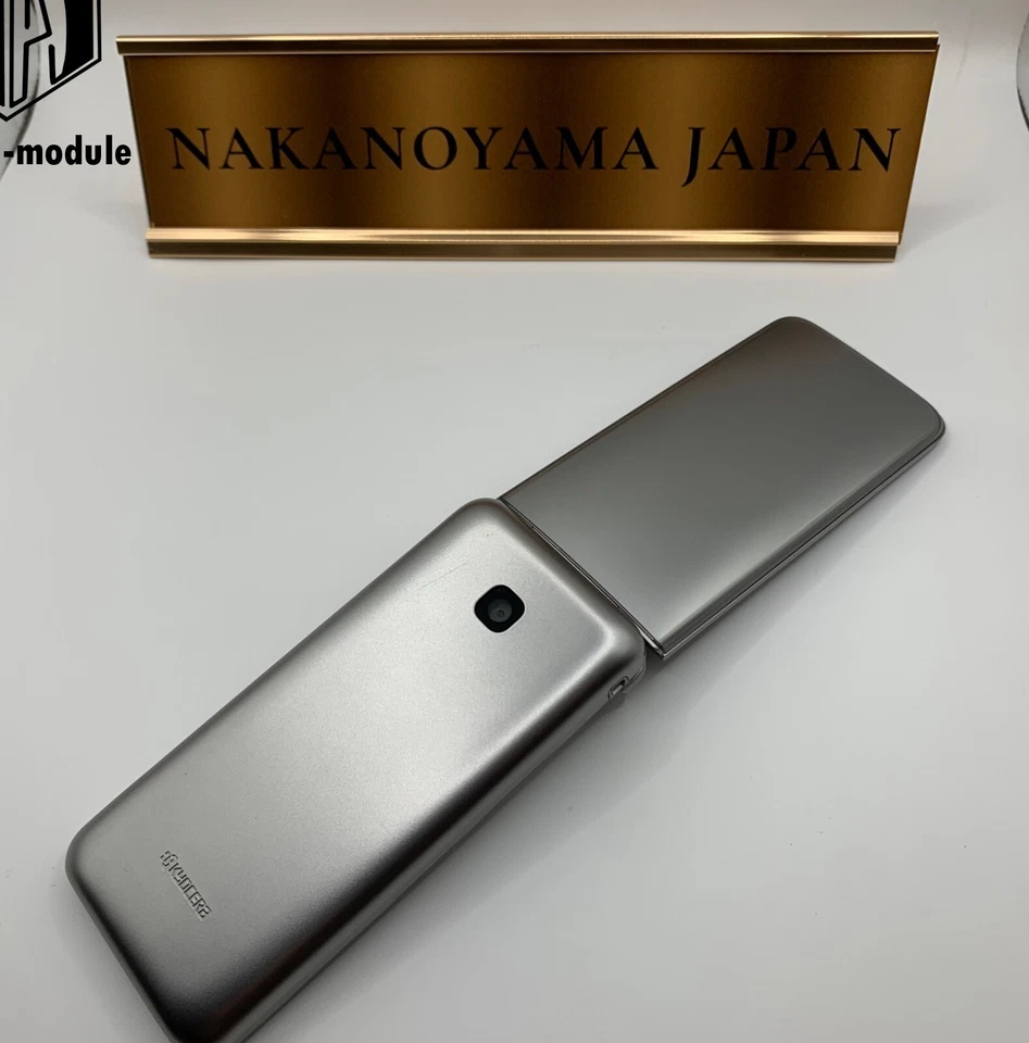 KYOCERA A202KC DIGNO KEITAI 4 ANDROID FLIP PHONE Silver Successor to 902kc - Image 2 of 4