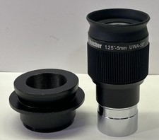 Sky-Watcher 58 Ultra-Wide UWA 5mm Eyepiece 1.25 w/2 Adapter.
