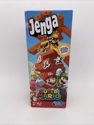 2020 Hasbro Gaming - JENGA Super Mario Edition Block Stacking Tower Game