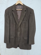Andrew Fezza Mens Brown Classic Fit Sport Coat Blazer 42R Baxter