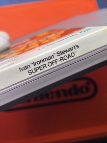 Ivan Ironman Stewart&rsquo;s Super Off Road NES + Nintendo Case