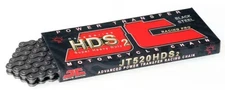 JT Gold/Black 120-Link 520 HDS Ultimate Competition Drive Chain JTC520HDSGB120SL