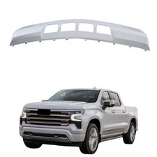 Chrome Front Bumper Lower Valance Skid Plate Replacement for Silverado 1500