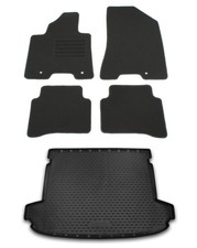 Fußmatten Kofferraumwanne für Kia Sportage 4 QL 2016- im Set Automatten Auslage