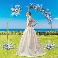 Arched Frame Set Of 2 Wedding Metal Arch Backdrop Stand Background Decoration
