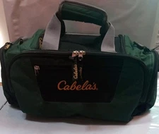 Cabela's Green Duffle Bag  Gear Hunting Fishing Range GUC