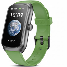 Anyloop AMOLED Fitness Tracker Watch - 24/7 Heart Rate SpO2 Sleep Monitor, IP68