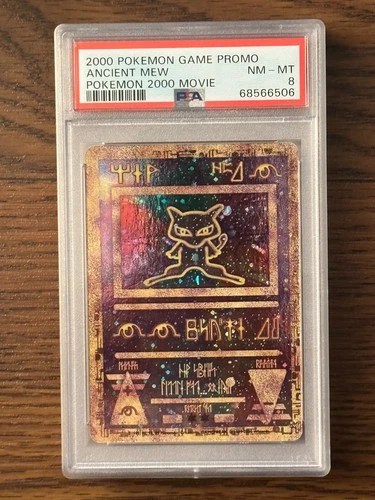 Pokemon Ancient Mew Movie Promo PSA 8 Certification # 68566506
