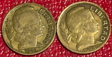 2-1942/1948 ARGENTINA 10 CENTAVOS COIN-JAN664