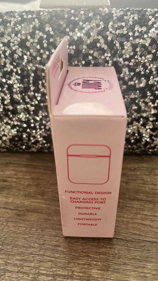 ✨💖 Estuche Juicy Couture Oro Rosa AirPods Gen 2 💎🎀 Elegante Cala Protectora 🎧🌸 Foto 3 de 4