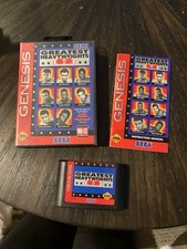 Sega Genesis Game Greatest Heavyweights CIB Complete In Box 