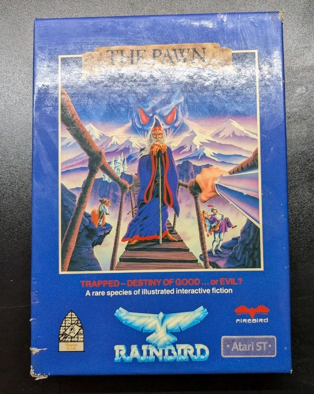 The Pawn (Atari ST, 1986) Rainbird Includes Guide & Book