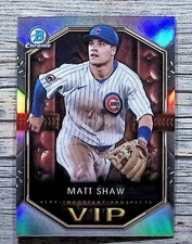 2025 Bowman #VIP-6 Matt Shaw Very Important Prospects
