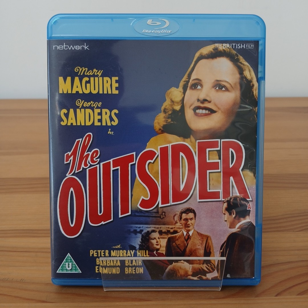 The Outsider BluRay VGC UK Release George Sanders Mary Maguire 1939 Network