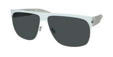 NUEVAS GAFAS DE SOL MYKITA KOSTAS MURKUDIS PHINEAS BLANCAS 63-13-140 PARA HOMBRE CUADRADAS F57