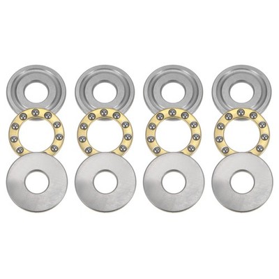 4pcs F8-22M Miniature Thrust Ball Bearings 8mm x 22mm x 7mm