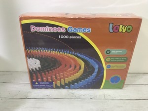 lewo 1000 pcs wooden dominoes set