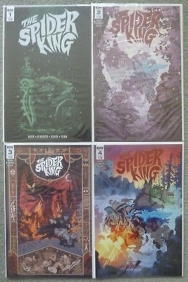 SPIDER KING #1-4 SET..JOSH VANN/SIMONE D'ARMINI..IDW 2018 1ST PRINT..NM