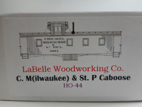 LaBelle Woodworking Caboose Milwaukee Holzbausatz 1:87 USA