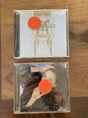 CD s NEU OVP The Immaculate Collection - Madonna und VOLUME ONE - Celine Dion