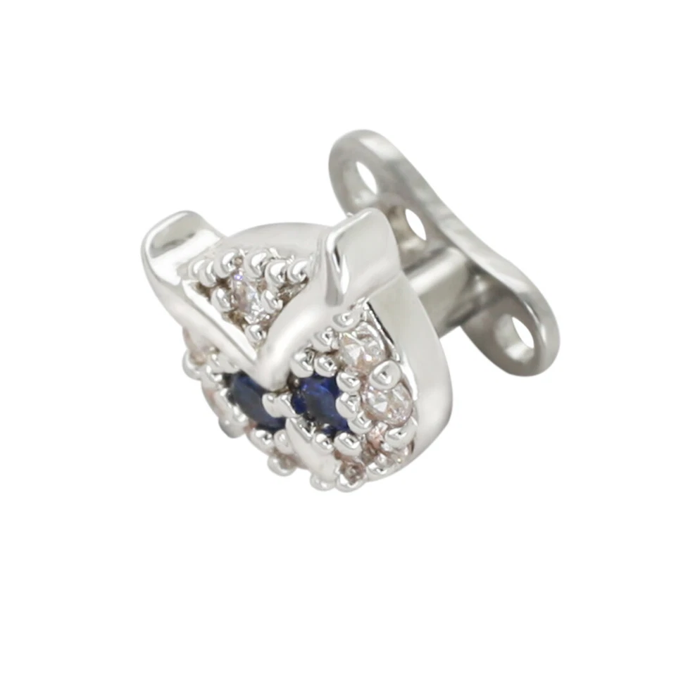 1 PIEZA 14G G23 Base de Titanio Anclaje Dérmico Parte Superior Piel Buzo Piercing Cabeza de Búho  Foto 3 de 4