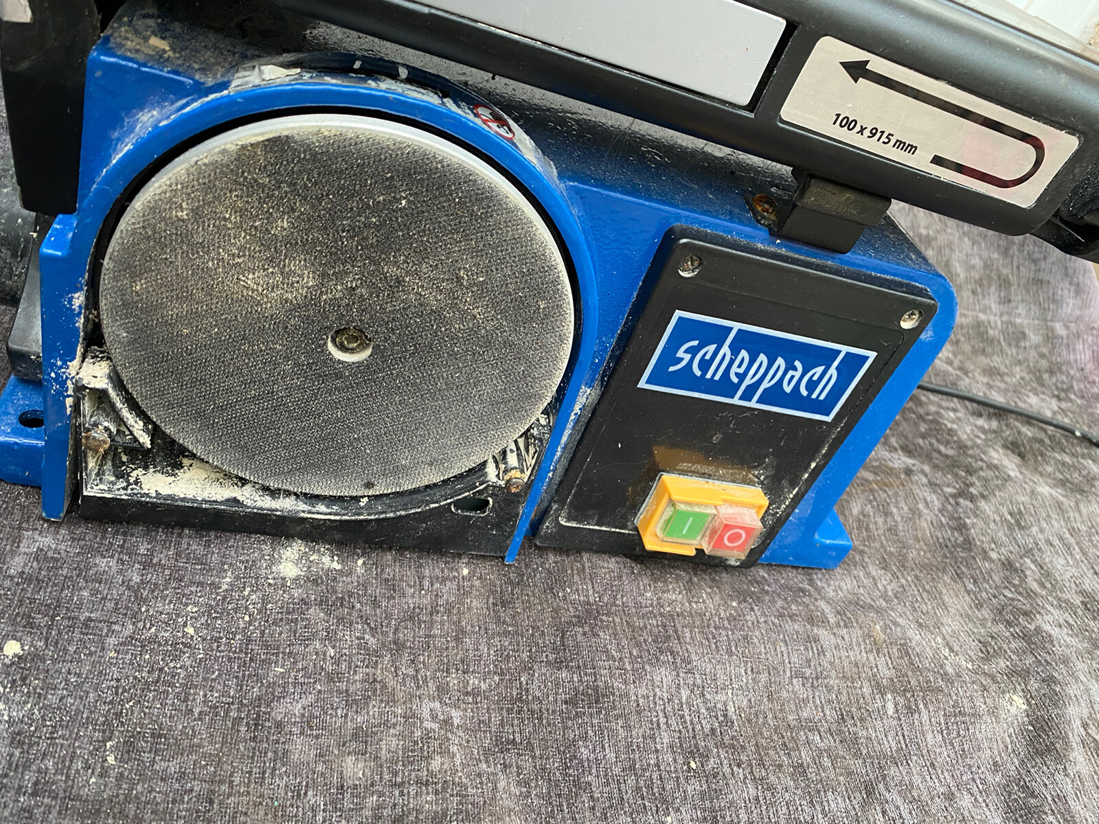 scheppach bts800 belt and disc sander eBay