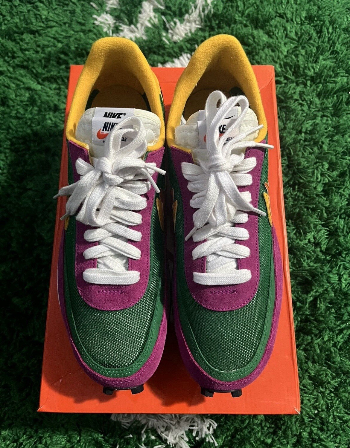 SACAI X NIKE Taglia 11 Nike sacai x LDWaffle verde pino