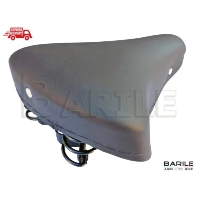 SELLE MONTEGRAPPA Sella MONTEGRAPPA Molle Bici Graziella - Epoca - R - Olanda - Nero