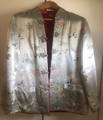 chinese padded silk jacket
