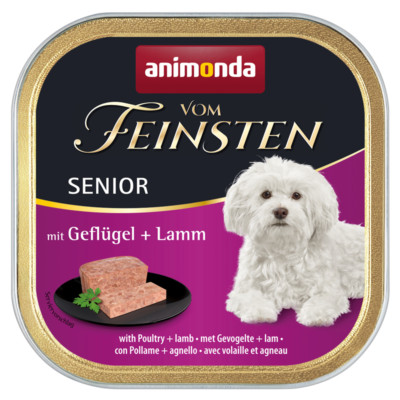 Animonda From The Finest Senior Poultry & Lamb 22 X 150G