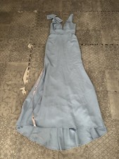 Mac Duggal Bow Dress Size 0 Powder Blue