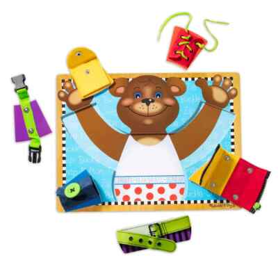 Grundlegende Fähigkeiten Brett und Puzzle - Melissa & Doug PÄDAGOGISCHES HOLZSPIELZEUG 13784