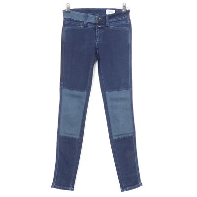 CLOSED Jeans Röhre Skinny Blau Patchwork Gr. W25