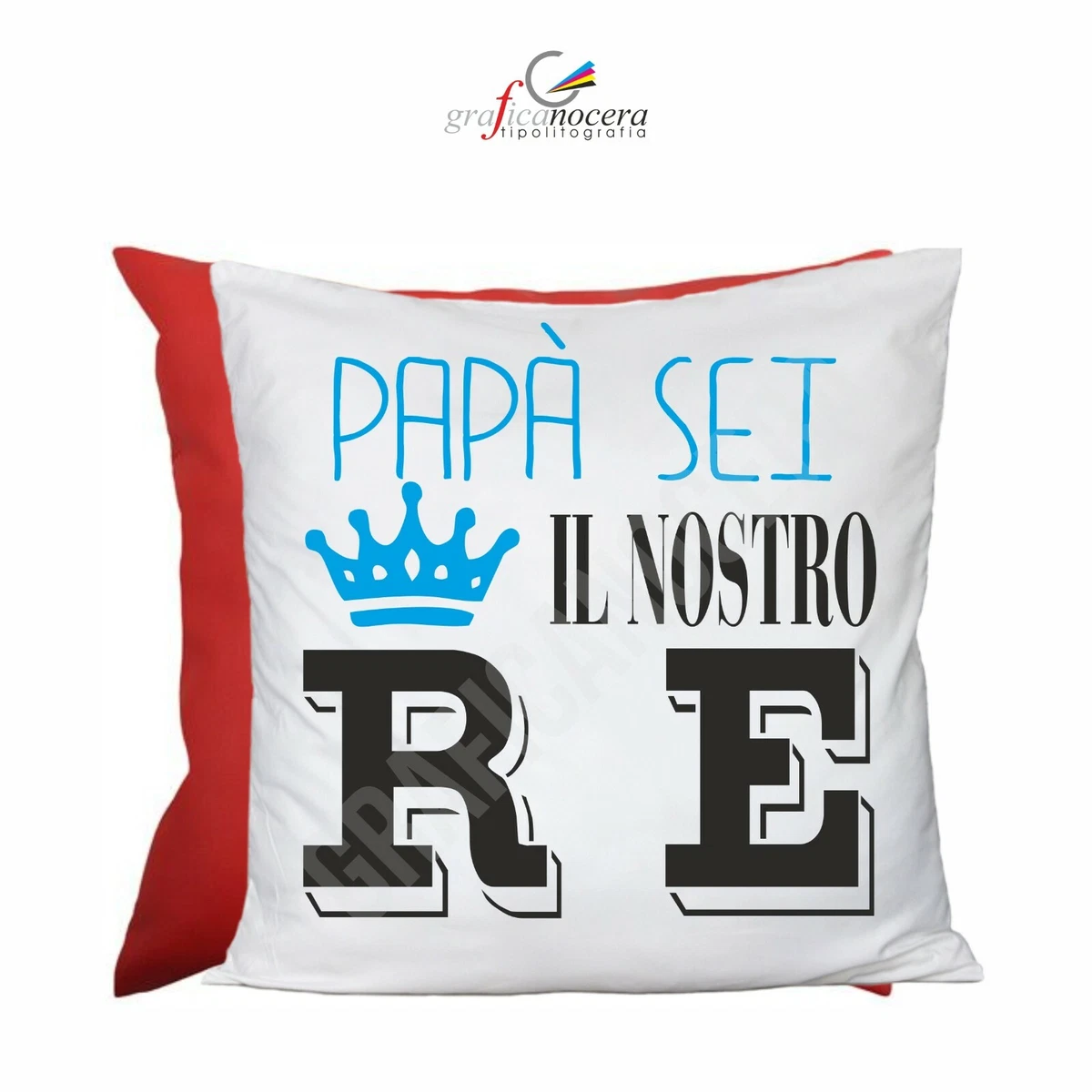 Zalingo Regalo Federe Cuscini Copricuscino Decorativa con Pinguini Innamorati, 45 x 45 cm Regalo di Anniversario