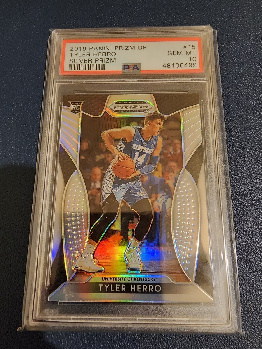 Panini prizm Tyler herro RC 149枚限定 PSA10 Tyler Herro 2019-20 Panini Prizm Rookie RC Heat PSA 10 GEM