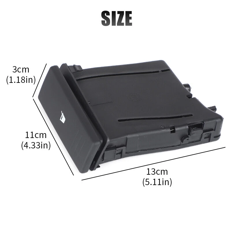 Portavasos interior LHD 6Q0858602E botella bebida para Volkswagen Polo 2003-2007 Foto 3 de 4