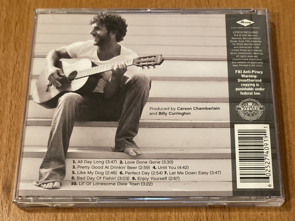 Enjoy Yourself by Billy Currington (CD, 2010)