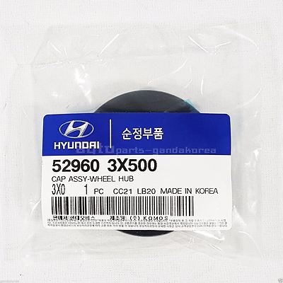 Genuine 529603X500 Wheel Center Cap For Hyundai Elantra Sedan 2011