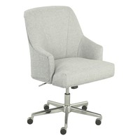 Serta Leighton Home Office Chair, Ivory on sale Serta Leighton Home Office Chair, Ivory on sale