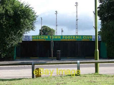 Photo 6x4 Hitchin Town Football Club The entrance in Fishpond's Road c2008