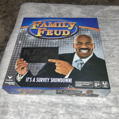 NEW Family Feud Platinum Edition Board Game Steve Harvey Survey Showdown 2019
