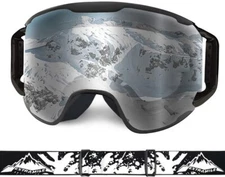 Ski Goggles Snowboard Goggles UV Protection Snow Goggles Helmet Anti Fog