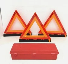 Cortina Safety Triangles Strato-Flare Emergency Warning Triangle Kit 219 
