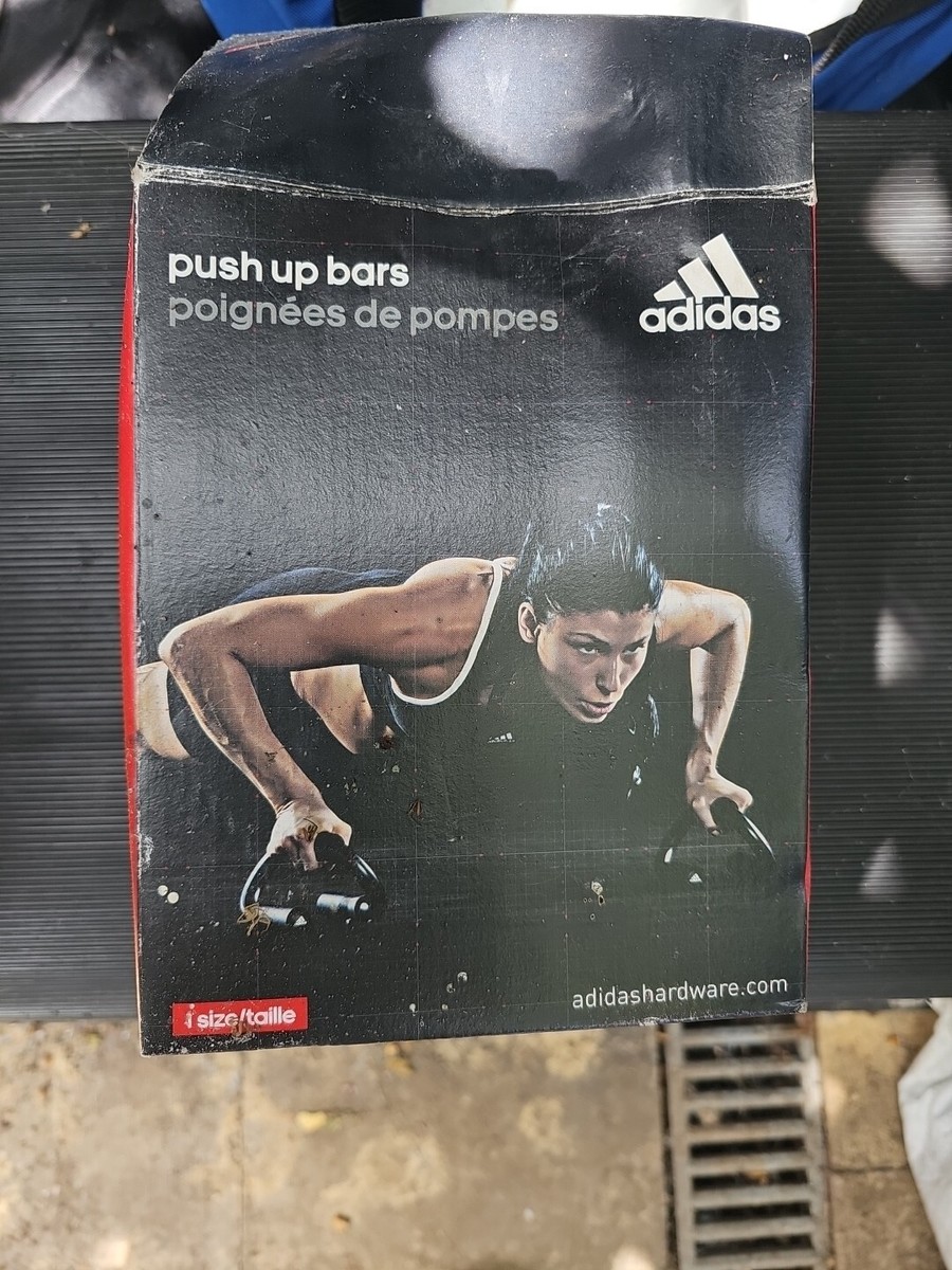 Adidas ADAC-11401 Black Portable Fitness Push Up Bars