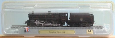 Del Prado, Spur N, GB Dampflok Standard Class 4MT, Standmodell ohne Funktion - Bild 1 von 3