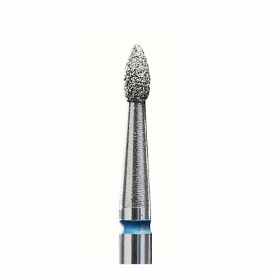 STALEKS PRO Flame drop, Diamond e-file nail drill bit 1.8mm   medium grit, Russi