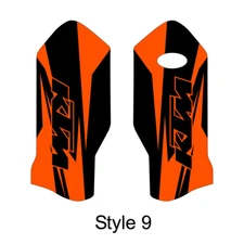 KTM fork guard decals 17-22 sxf mxc exc xcf 125-500 Style 9 Free shipping